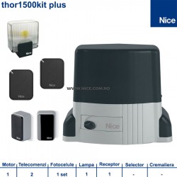 Automatizari porti culisante Nice Thor1500Kit Plus